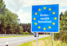 Landesgrenze zur Bundesrepublik Deutschland