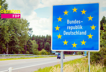 Landesgrenze zur Bundesrepublik Deutschland
