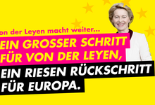 Ein großer Schritt für von der Leyen, ein Riesen Rückschritt für Europa