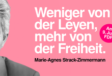 Weniger von der Leyen, mehr von der Freiheit