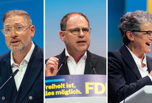 Jakob Schirmer, Christoph Meyer, Lydia Hüskens