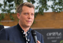 Henning Höne auf dem Gillamoos