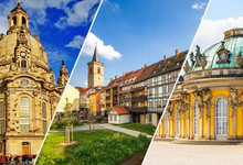 Dresden, erfurt, Potsdam