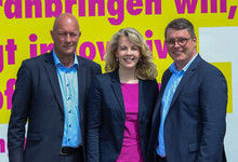 Thomas Kemmerich, Linda Teuteberg, Robert-Martin Montag, FDP Thüringen