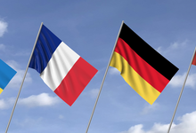 Flaggen Normandie-Treffen