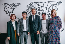 Joshua Wong, Christian Lindner, Gyde jensen