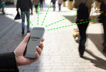 Smartphone, Corona-App