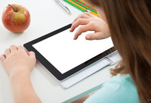 iPad, Kind, Schule