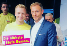 Christian Lindner wirbt für die #NächsteStufe Hessen