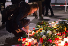 Kerzen am Breitscheidplatz