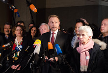 Christian Lindner kündigt den Abbruch der Jamaika-Sondierungen an
