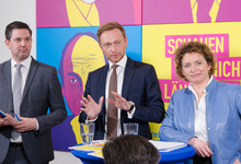 Christian Lindner und Nicola Beer