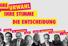 Bewerber in der Urwahl
