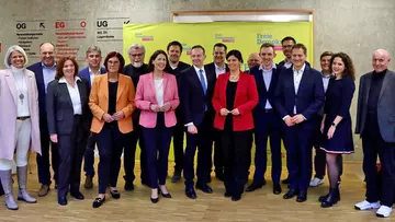 Der neu gewählte Landesvorstand der FDP Rheinland-Pfalz