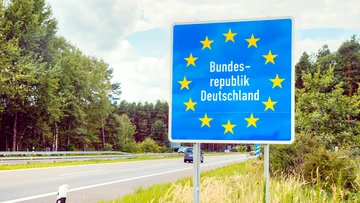 Landesgrenze zur Bundesrepublik Deutschland