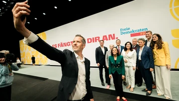 Dürr mit dem Präsidium. 