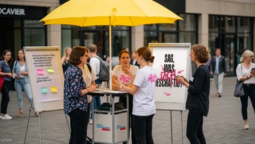 Wahlkampfstand