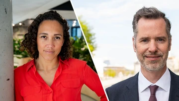 Nicole Büttner und Christian Dürr.