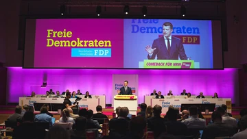 Henning Höne auf dem Landesparteitag