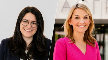 Jana Gräf und Wiebke Knell.