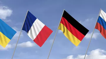 Flaggen Normandie-Treffen