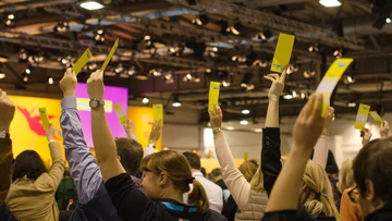 Abstimmung auf Bundesparteitag