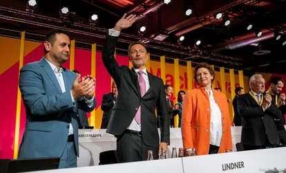 Bijan Djir-Sarai, Christian Lindner, Nicola Beer, Wolfgang Kubicki, Johannes Vogel