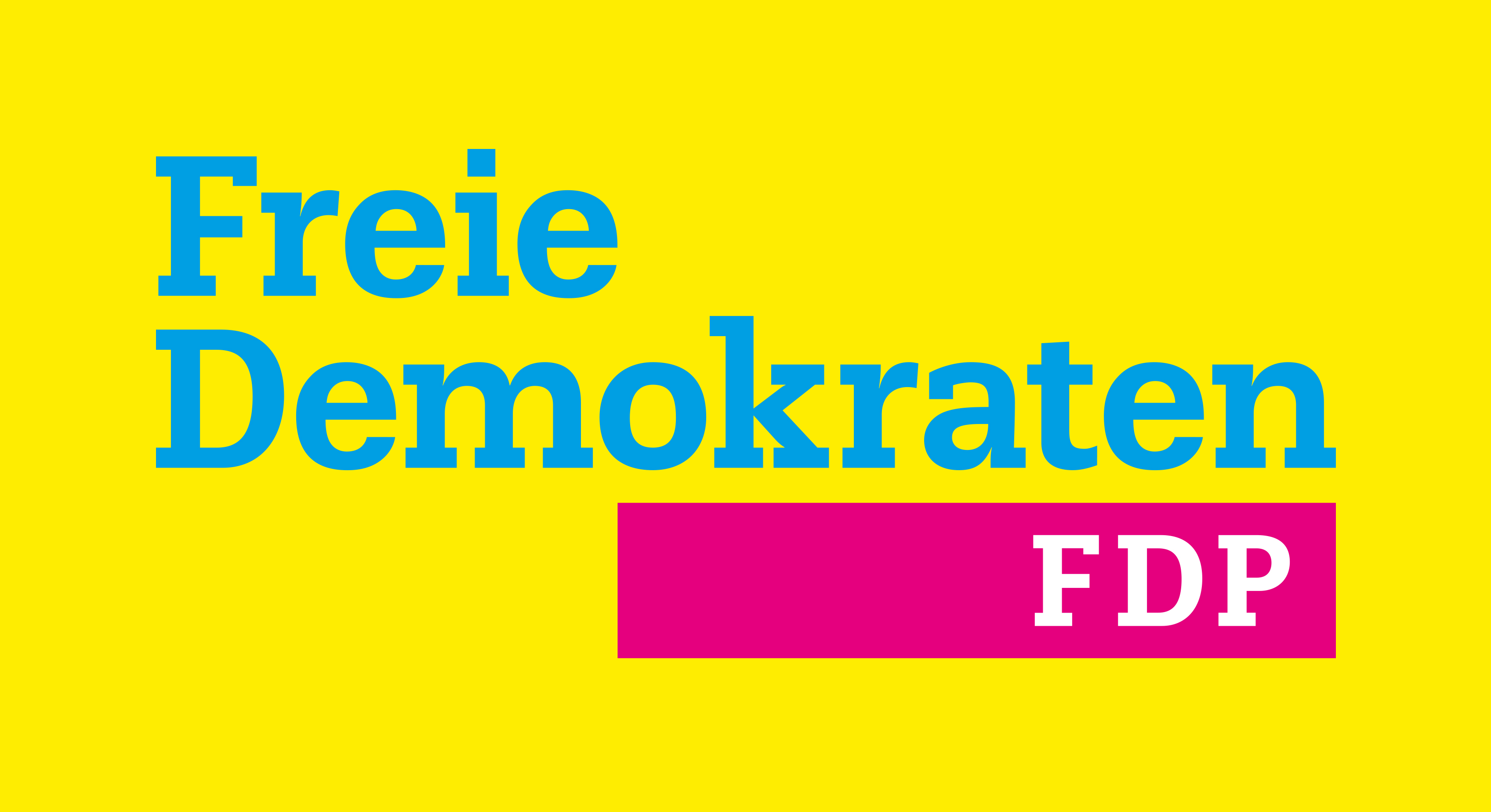  Banner und Logo FDP